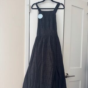 Hill House Addie Black Eyelet Dress - XL NWT
